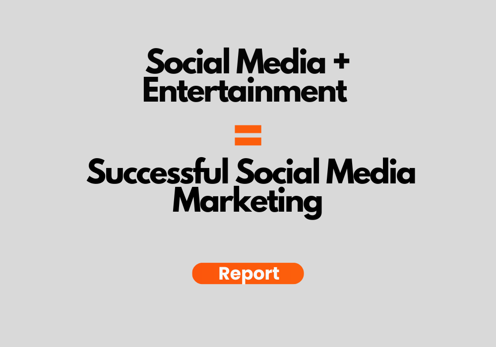 Report: Social Media Marketing Is Shifting to Entertainment