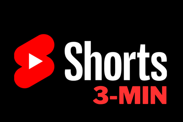 YouTube Shorts increase video length to 3 minutes